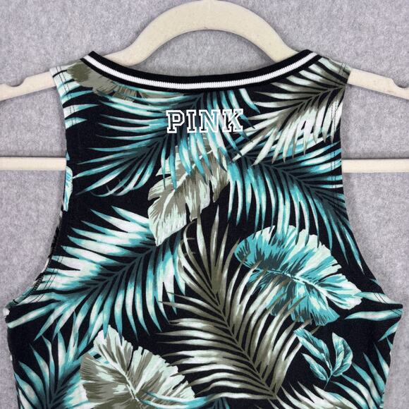 PINK Victorias Secret Dress Small Tennis Pleated Tropical Preppy Skater Sporty‎ - Picture 10 of 11